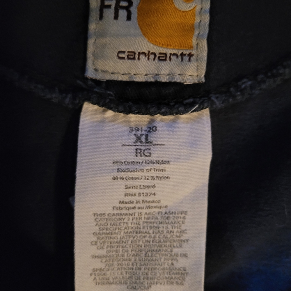 Carhartt FR coverall overall one piece XL